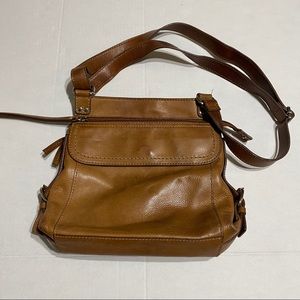 Vintage Fossil 75082 Camel Crossbody Bag